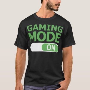 ゲーマーのゲーミングモおもしろいード Tシャツ