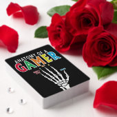 ゲーマーのスケルトンの手札の構造おもしろい トランプ (インサイチュ (バレンタイン))