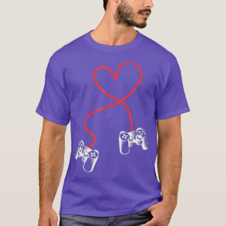 ゲーマーのバレンタインデーの贈り物 Tシャツ