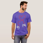 ゲーマーのバレンタインデーの贈り物 Tシャツ (正面フル)