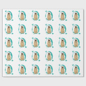 ゲーマーのパグ ラッピングペーパー (フラット)