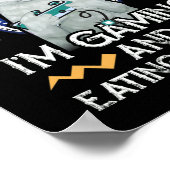 ゲーマーのラーメン猫 ポスター (角)