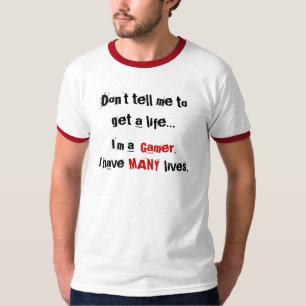 ゲーマーのワイシャツ Tシャツ
