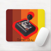 ゲーマーの人のマウスパッド マウスパッド (マウス)