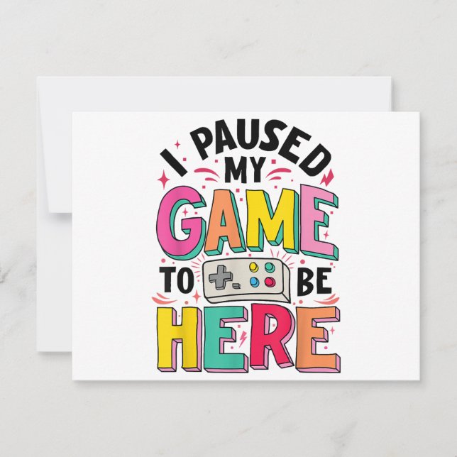 ゲーマーの女の子ここにビデオを見るために私のゲームを一時停止おもしろいした (正面)