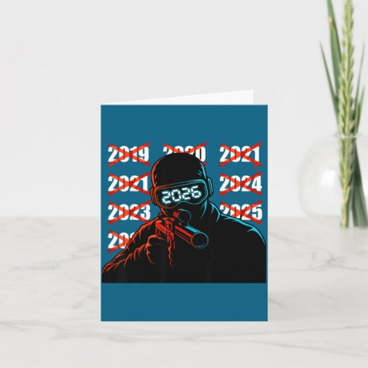 ゲーマーの新年会 2026 私のゲームの年 カード (正面)