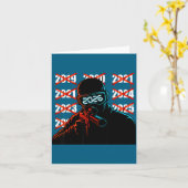 ゲーマーの新年会 2026 私のゲームの年 カード (黄色い花)