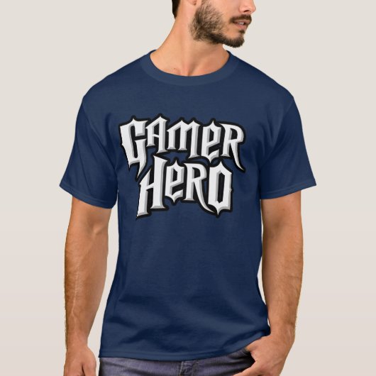 ゲーマーの英雄 Tシャツ (正面)