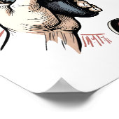 ゲーマーの解剖学 – ビデオゲーム用レトロゲーマーティー ポスター (角)