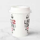 ゲーマーの誕生日または卒業パーティー 紙コップ (右)