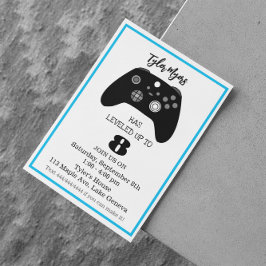 ゲーマーの誕生日招待状 招待状