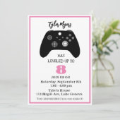 ゲーマーの誕生日招待状 招待状 (スタンド正面)