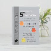 ゲーマーの誕生日 招待状 (スタンド正面)