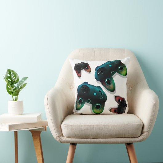 ゲーマーの賭博のコントローラーの枕 クッション (椅子)