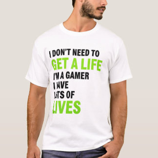 ゲーマーのTシャツ Tシャツ