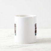 ゲーマーはより古く…なりません コーヒーマグカップ (中央)