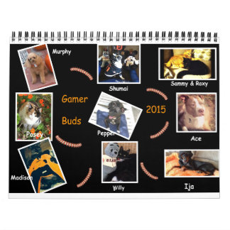 ゲーマーはカレンダー2015年を発芽させます カレンダー