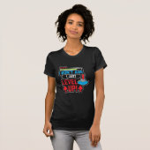 ゲーマーはレベルを上げる Tシャツ (正面フル)