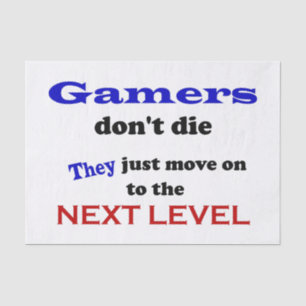 ゲーマーは不死だ!薄葉紙 薄葉紙