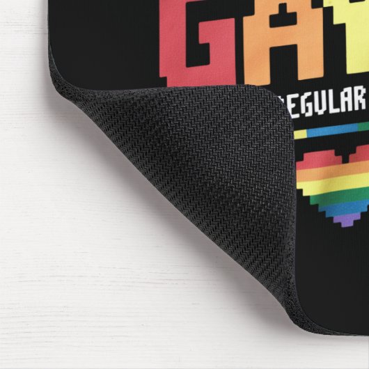 ゲーマーは普通のゲーマーのように、しかしウェイゲーヤーゲーマー マウスパッド (コーナー)