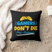 ゲーマーは死なない彼らは蘇生 クッション (ブランケット)