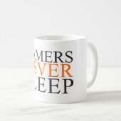 ゲーマーは決して眠りません。 マグ (正面右)