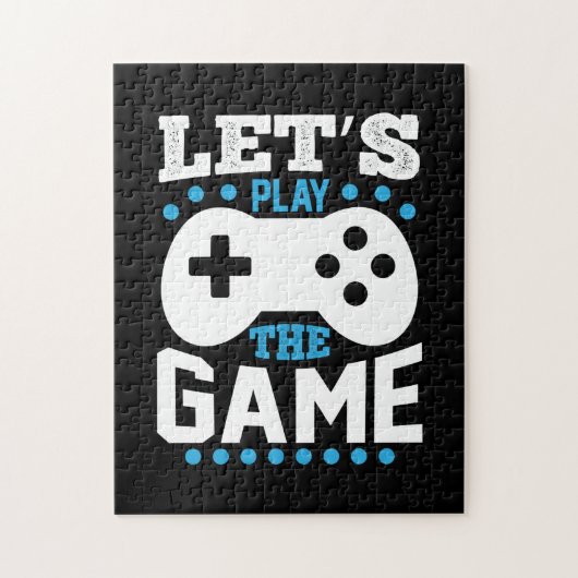 ゲーマーへのギフトはゲームをプレイしよう ジグソーパズル (縦)
