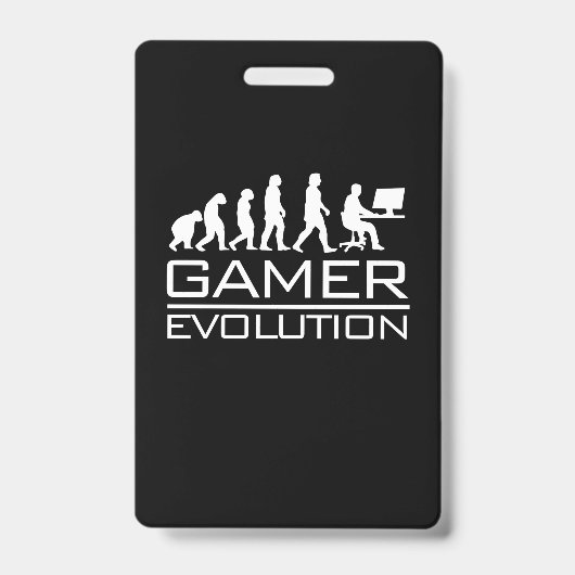 ゲーマーへのギフト | ゲーマーの進化 バッジ (正面)