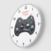 ゲーマーへのギフト ラージ壁時計 (傾斜)