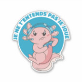 ゲーマーアクソロトルジェネエンメンズパジェジュエ シール (正面)