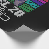ゲーマーアートレベル20ロード ラッピングペーパー (角)