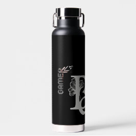 ゲーマーウォーターボトルトレンド抽象芸術ブラックパウダー ウォーターボトル