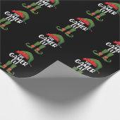 ゲーマーエルフマッチングファミリークリスマスゲーマー ラッピングペーパー (角)