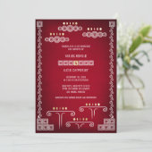 ゲーマーオタクの結婚式 招待状 (スタンド正面)