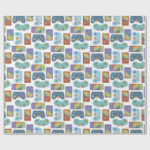 ゲーマーオンラッピング紙 ラッピングペーパー (フラット)