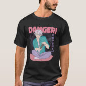 ゲーマーカッコいいアニメボーイ Tシャツ (正面)