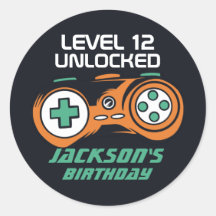 ゲーマーカッコいいゲーミングレベルのロック解除子供の誕生日