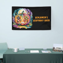 ゲーマーカラフルパンプキンハロウィーンバッシュ