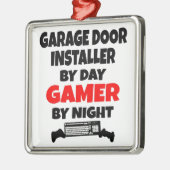 ゲーマーガレージドアインストーラ メタルオーナメント (左)