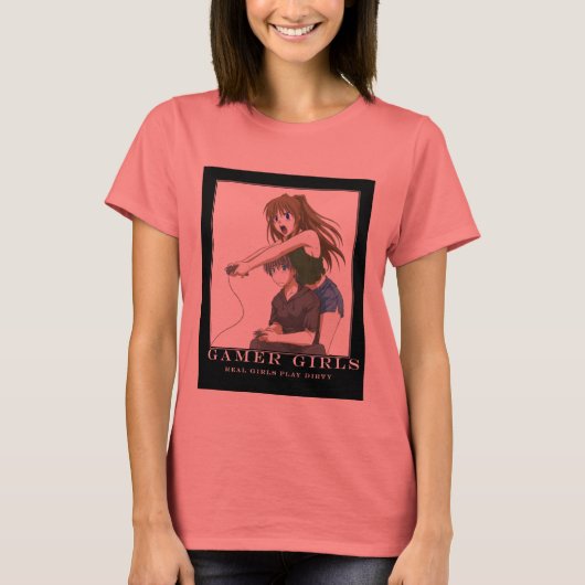 ゲーマーガールズ Tシャツ (正面)