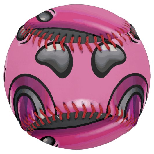 ゲーマーガールデザイン ソフトボール (正面)