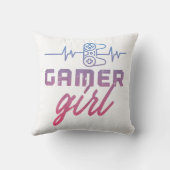 ゲーマーガールハートビートゲーム クッション (裏面)