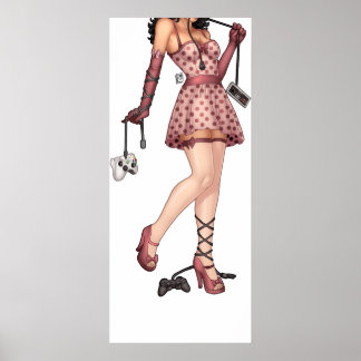 ゲーマーガールポスター ポスター