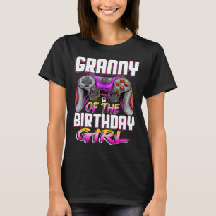 ゲーマーガールマッチングビデオゲーム誕生日 Tシャツ
