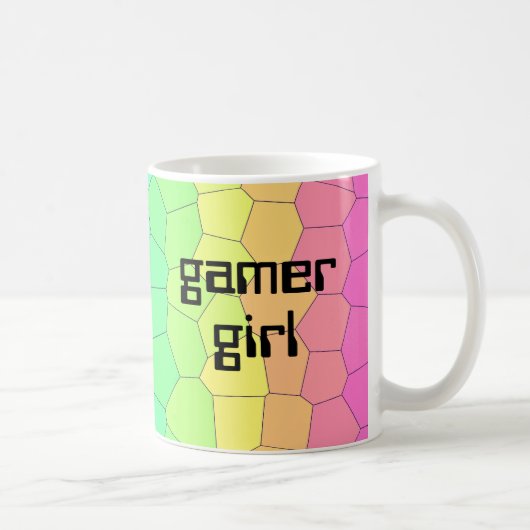 ゲーマーガールレインボー コーヒーマグカップ (右)