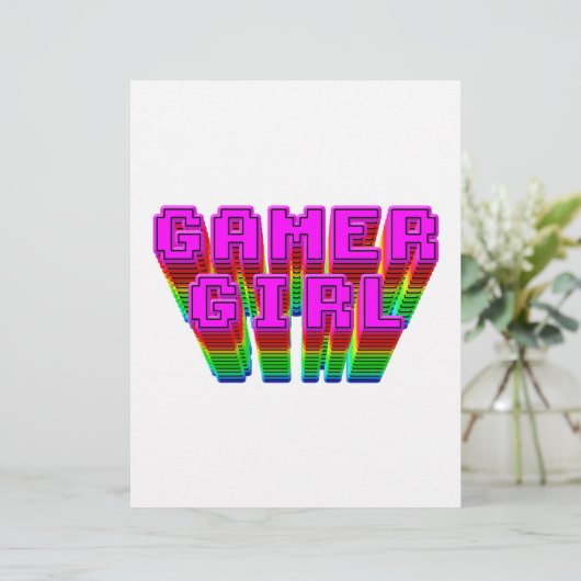 ゲーマーガール文字 (スタンド正面)