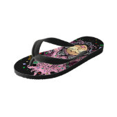 ゲーマーガール キッズビーチサンダル (アングル)