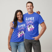 ゲーマーガール ゲーム配信 ビデオゲーム ギフト フレン Tシャツ (ユニセックス)