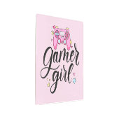 ゲーマーガール メタルプリント (3/4)