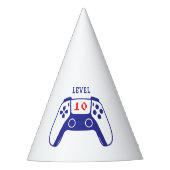 ゲーマーキッズの誕生日 パーティーハット (正面)